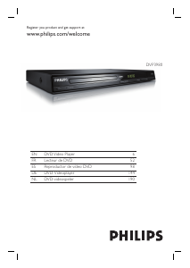 Manual Philips DVP3980 DVD Player