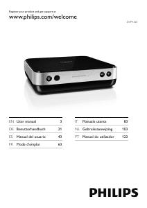 Manual de uso Philips DVP4320WH Reproductor DVD
