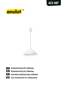 Handleiding Anslut 423-487 Lamp