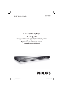 Εγχειρίδιο Philips DVP5980 Συσκευή αναπαρωγής DVD