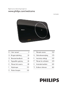 Manual de uso Philips DVP6800 Reproductor DVD