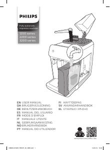 Manuale Philips EP1220 Macchina per espresso