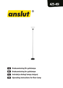 Handleiding Anslut 425-451 Lamp