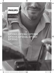 Manual de uso Philips EP3363 Máquina de café espresso