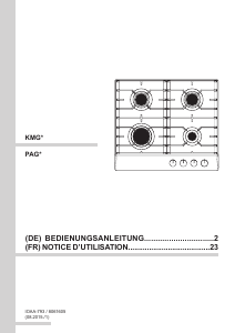 Bedienungsanleitung Amica KMG 13120 E Kochfeld