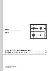 Bedienungsanleitung Amica KMG 13171 S Kochfeld