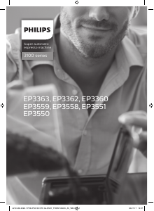 Εγχειρίδιο Philips EP3551 Μηχανή εσπρέσο