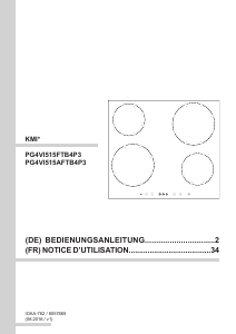 Manual Amica KMI 13314 E Hob