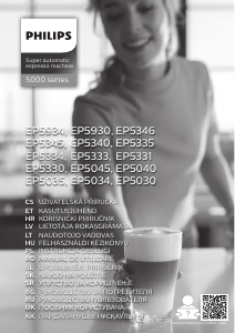 Manual Philips EP5345 Espressor