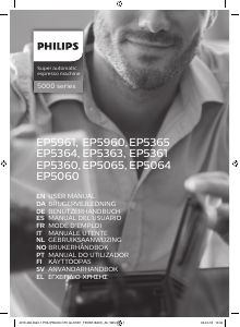 Brugsanvisning Philips EP5360 Espressomaskine