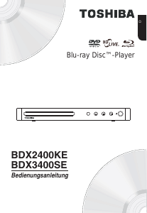 Bedienungsanleitung Toshiba BDX2400KE Blu-ray player