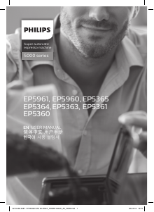 Manual Philips EP5361 Espresso Machine