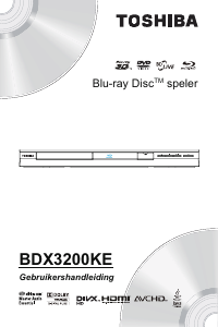 Bedienungsanleitung Toshiba BDX3200KE Blu-ray player