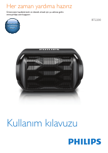 Kullanım kılavuzu Philips BT2200B Hoparlör