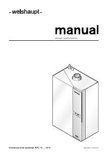 Brugsanvisning Weishaupt WTC 15-A Gaskedel