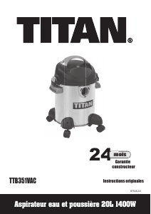 Mode d’emploi Titan TTB351VAC Aspirateur