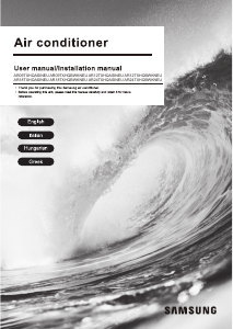 Manuale Samsung AR24TXHQASIN Condizionatore d’aria