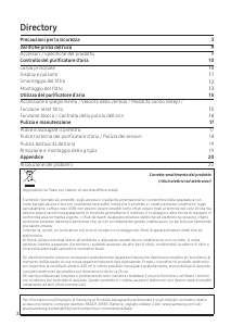 Manuale Samsung AX34R3020WW/EU Purificatore d'aria