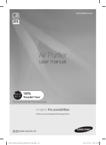 Manual Samsung AX40H5000GM/SG Air Purifier