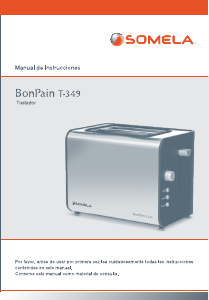 Manual de uso Somela BonPain T-349 Tostador