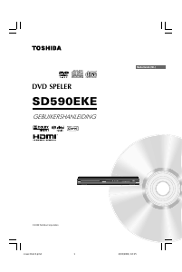Handleiding Toshiba SD590 DVD speler