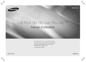 Mode d’emploi Samsung BD-D5100 Lecteur de blu-ray