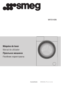 Manual Smeg WHT814EIN Máquina de lavar roupa