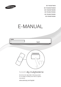 Brugsanvisning Samsung BD-F8900N Blu-ray afspiller