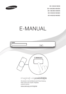 Manual Samsung BD-H8500 Blu-ray player