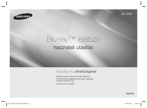 Használati útmutató Samsung BD-J4500 Blu-ray lejátszó