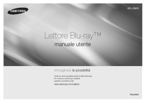 Manuale Samsung BD-J5900 Lettore blu-ray