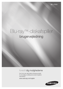 Brugsanvisning Samsung BD-J7500 Blu-ray afspiller