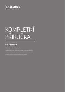 Manuál Samsung UBD-M8500 Přehrávač Blu-ray