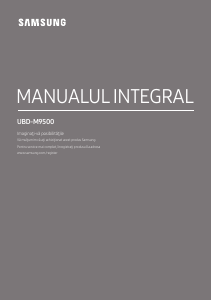 Manual Samsung UBD-M9500 Blu-ray player
