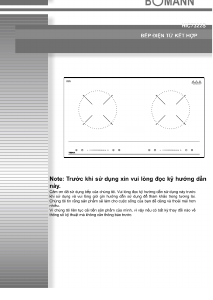 Hướng dẫn sử dụng Bomann HIC7322S Tarô