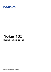 Hướng dẫn sử dụng Nokia 105 Điện thoại di động