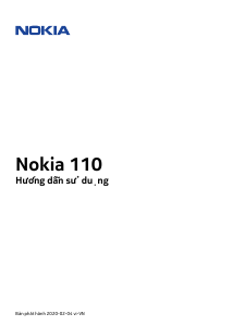 Hướng dẫn sử dụng Nokia 110 Điện thoại di động