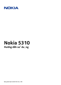 Hướng dẫn sử dụng Nokia 5310 Điện thoại di động