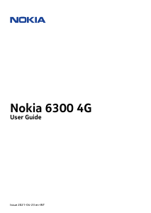 Manual Nokia 6300 4G Mobile Phone