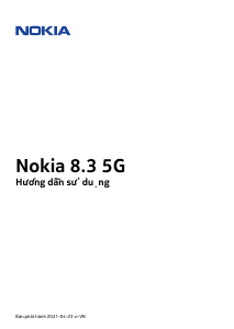Hướng dẫn sử dụng Nokia 8.3 5G Điện thoại di động
