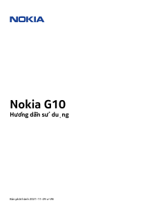 Hướng dẫn sử dụng Nokia G10 Điện thoại di động