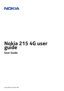 Manual Nokia 215 4G Mobile Phone