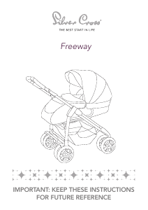 Handleiding Silver Cross Freeway Kinderwagen