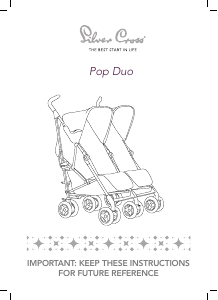 Manual Silver Cross Pop Duo Stroller