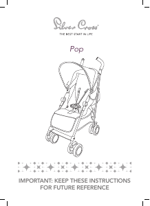 Handleiding Silver Cross Pop Kinderwagen