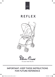 Handleiding Silver Cross Reflex Kinderwagen