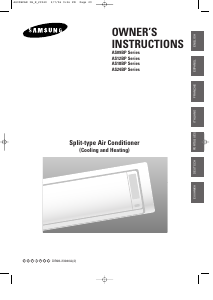 Manual de uso Samsung AS18BPA Aire acondicionado