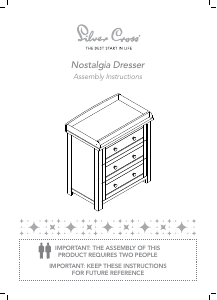 Handleiding Silver Cross Nostalgia Ladekast