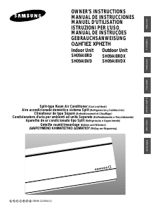 Manual de uso Samsung SH09AI8VD Aire acondicionado