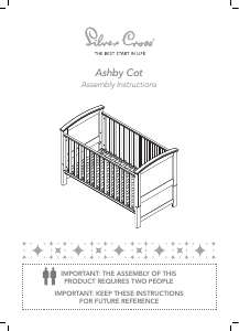 Handleiding Silver Cross Ashby Babybed